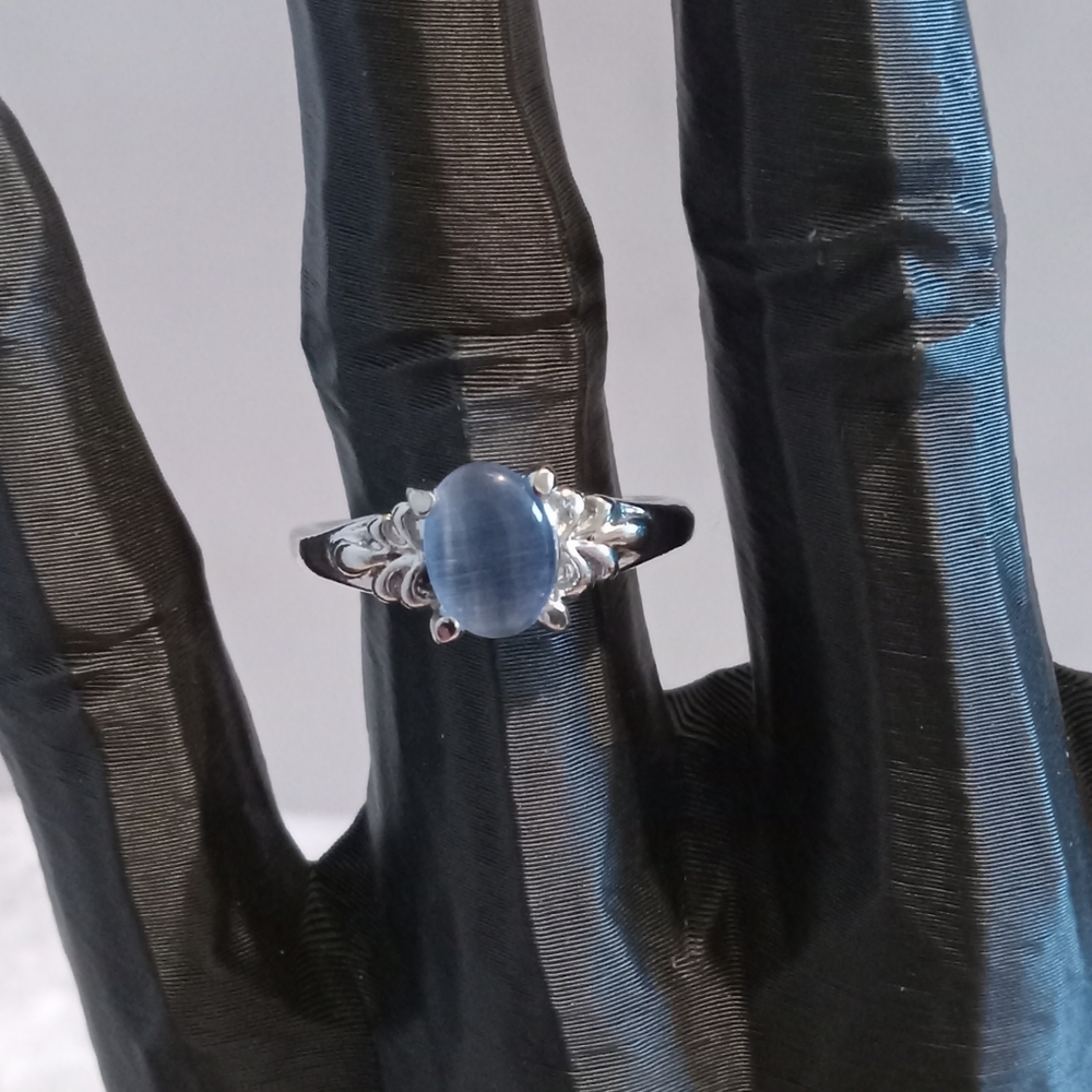 Light Blue Stone Ring